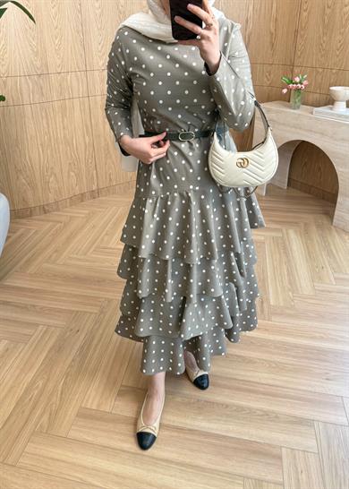 Lorien Puantiye Elbise Çağla