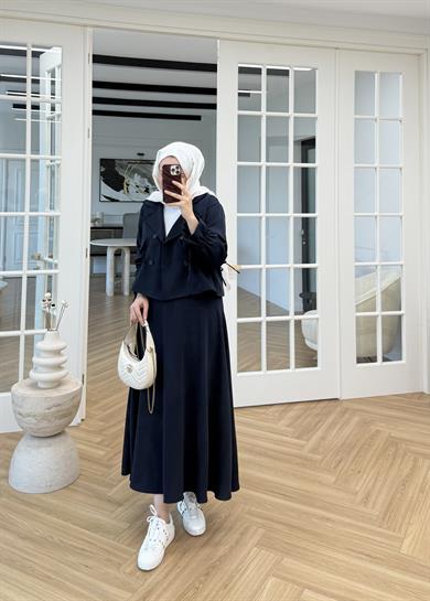 Lusie Etekli Takım Lacivert