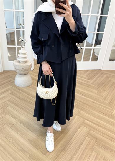 Lusie Etekli Takım Lacivert