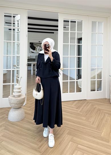 Lusie Etekli Takım Lacivert