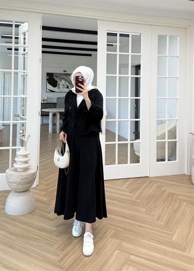 Lusie Etekli Takım Siyah