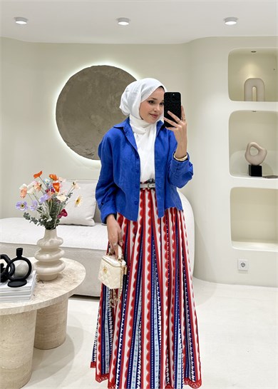 Melina Desenli Etek 