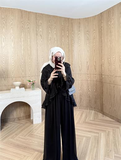 Melissa Volanlı Takım Siyah