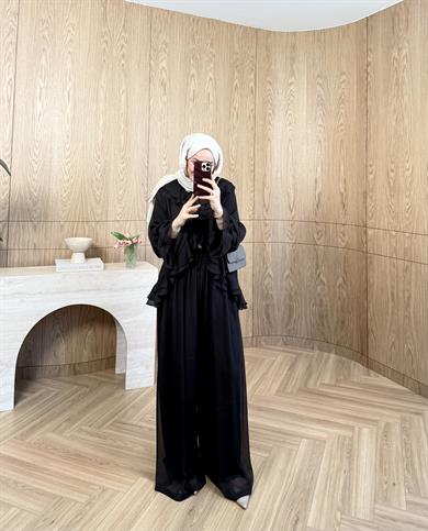 Melissa Volanlı Takım Siyah