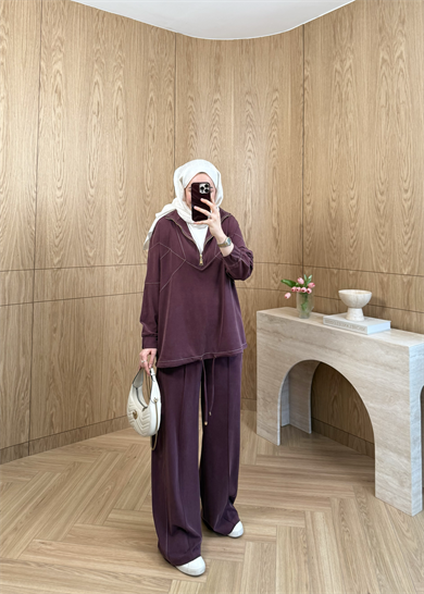 Melo Modal Takım Bordo 