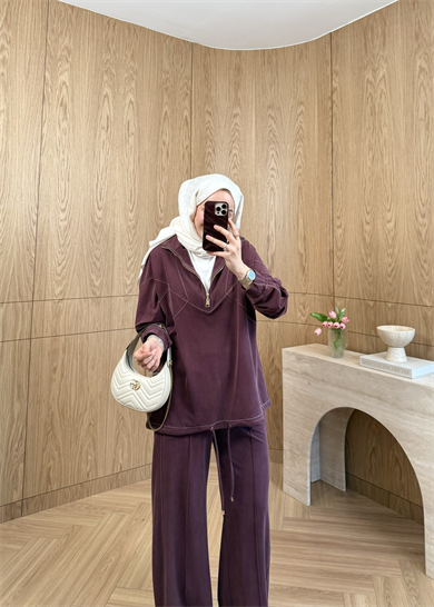 Melo Modal Takım Bordo 