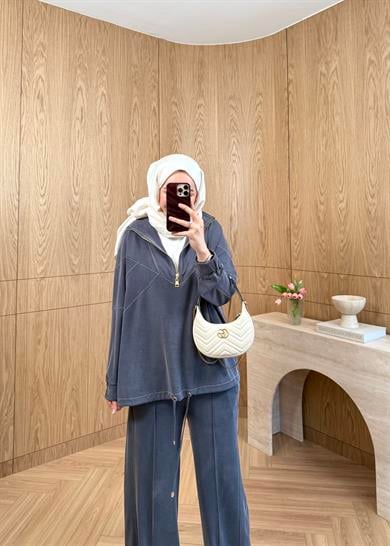 Melo Modal Takım Lacivert 