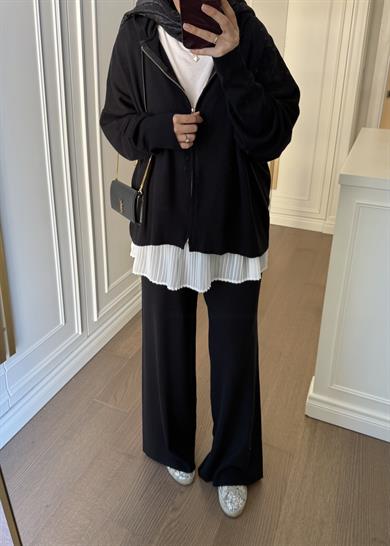 Oysh Triko Takım Siyah