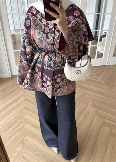 Palazzo Denim Pantolon 