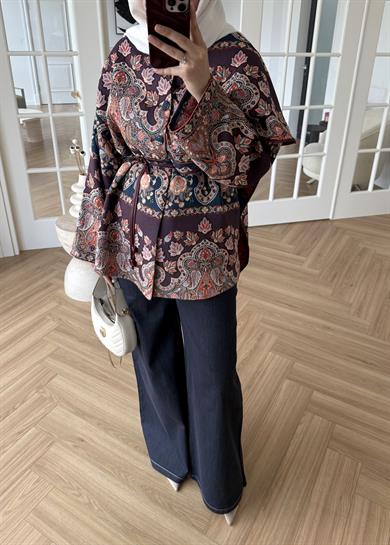 Palazzo Denim Pantolon 