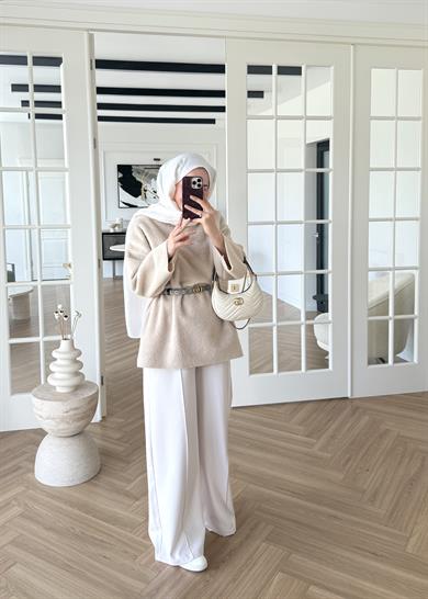 Pamuk Dokulu Kazak Deve Tüyü