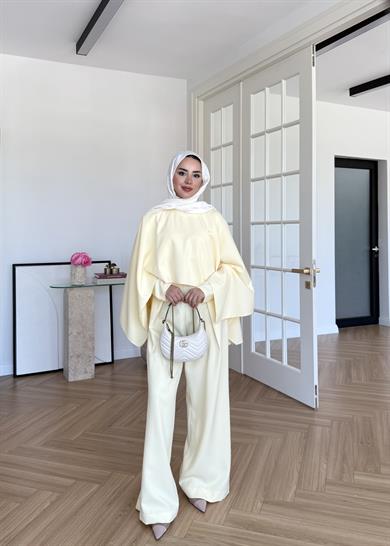 Pelerinli Tasarım Tulum Butteryellow