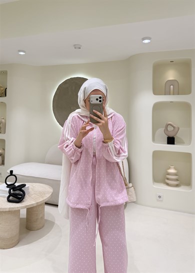 Puantiyeli Muadil Takım Pembe