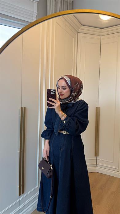 Ravel Premium Etekli Denim Takım