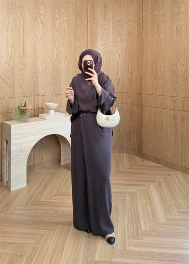 Ravin Drapeli Takım Kahverengi