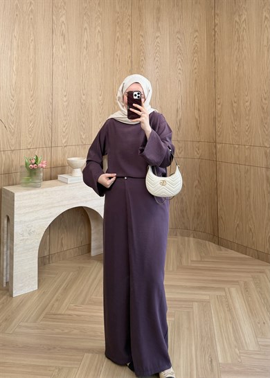 Ravin Drapeli Takım Mürdüm 