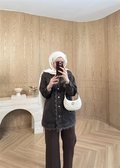 Rena Denim Ceket Kahve