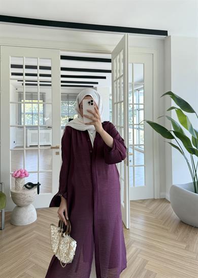 Sissy Gömlek Mürdüm 