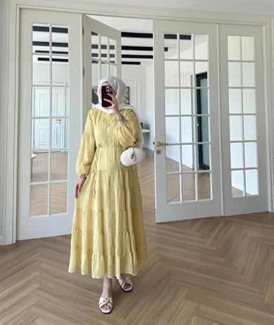 Soho Elbise Butteryellow