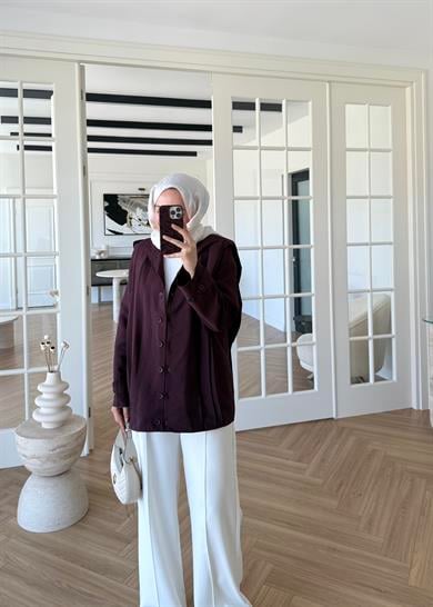 Tilly Gömlek Mürdüm