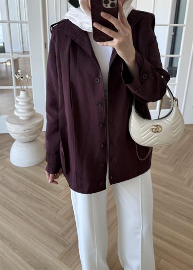 Tilly Gömlek Mürdüm