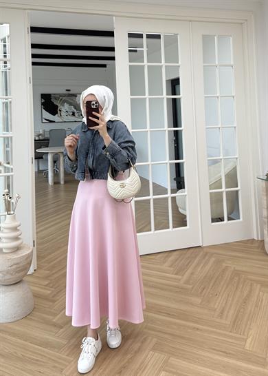 Yarasa Kol Denim Ceket