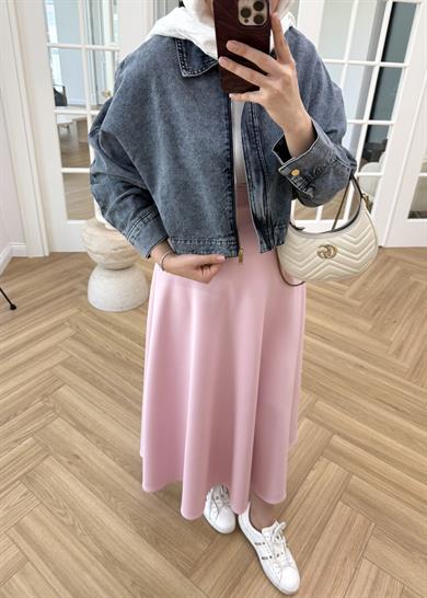 Yarasa Kol Denim Ceket