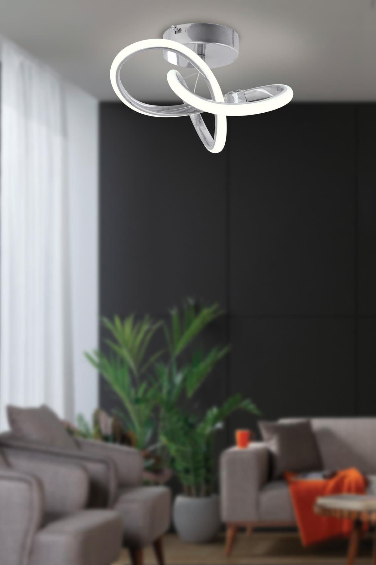 Bolivia Modern Plafonyer Tavana Sıfır Salon Mutfak Hol Led Avize