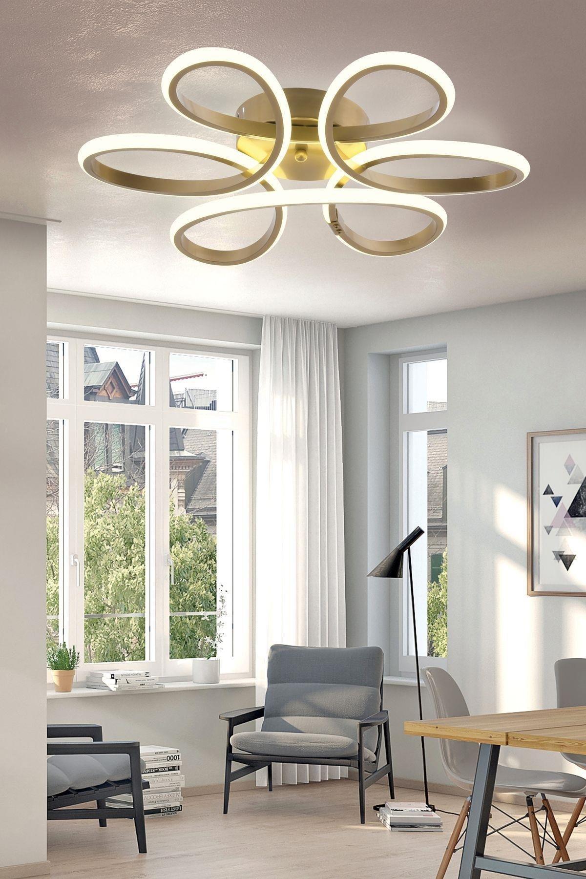 Alis Modern Eskitme Plafonyer Tavana Sıfır Gün Işığı Işık Salon Mutfak Yatak Odası Led Avize