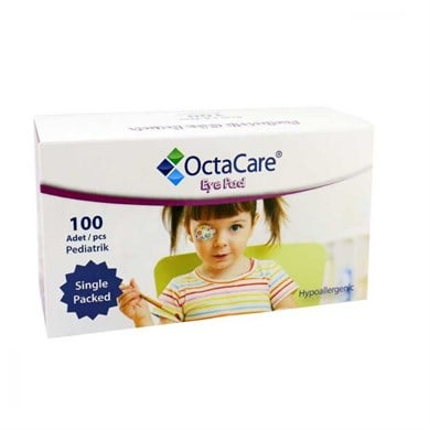 Octacare Pediatrik Göz Bandı Kız 5*6.2cm 100lüDiğer