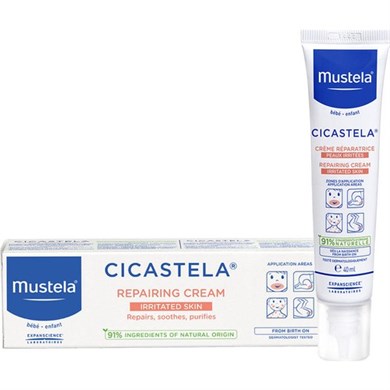 Mustela Onarıcı Bakım Kremi Cicastela Repairing Cream 40Ml