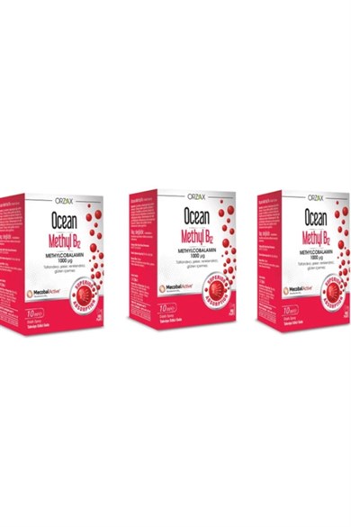 Ocean Methyl B12 1000 Mg/10Ml Sprey 3 Kutu
