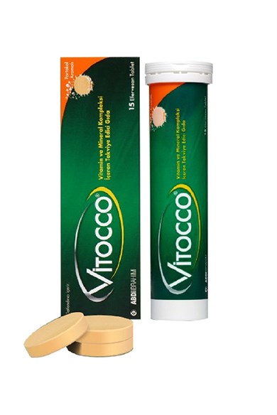 Vitocco Vitamin ve Mineral Kompleksi İçeren Takviye Edici Gıda