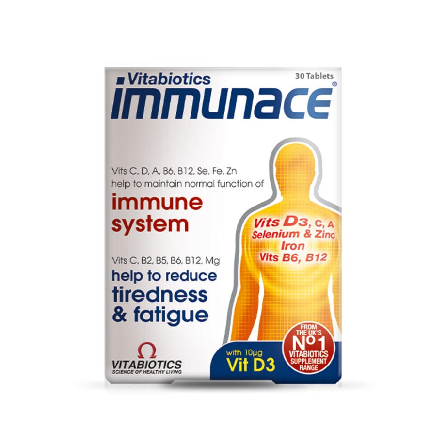 Vitabiotics Immunace 30 tablet - 86,50 TL - Takviyegiller.com