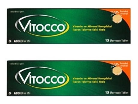 Vitocco Vitamin ve Mineral Kompleksi İçeren Takviye Edici Gıda x2Diğer 