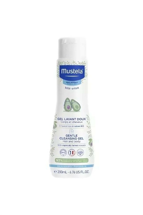 Mustela Gentle Cleansing Gel Saç ve Vücut Şampuanı 200 ml
