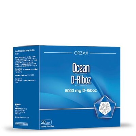 Orzax Ocean D-Ribose 5000 Mg 30 Şaşe