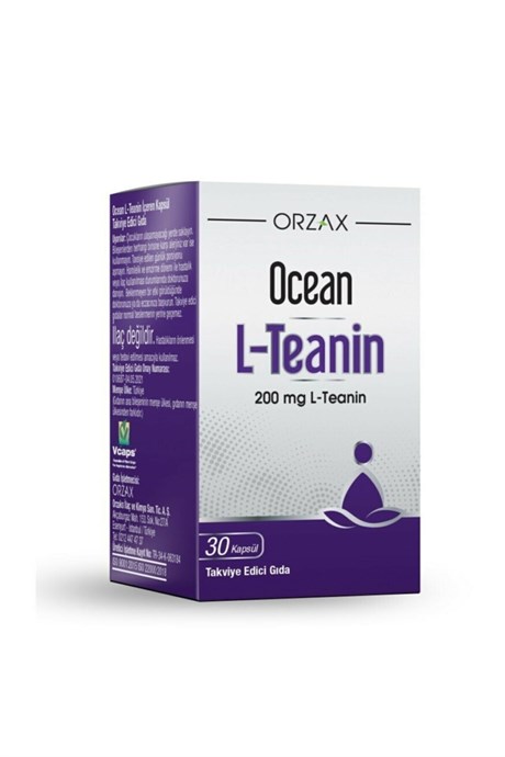 Orzax Ocean L-Teanin 200 Mg 30 Kapsül