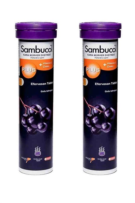 Sambucol Plus Efervesan Tablet X 2 Adet