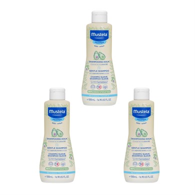Mustela Gentle Shampoo 500 Ml 3 AdetDiğer