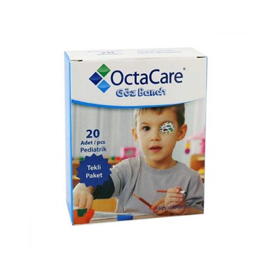 Octacare Pediatrik Göz Bandı Erkek 5*6.2cm 20liDiğer