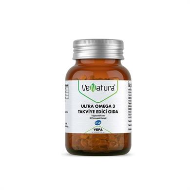 Venatura Ultra Omega 3 Takviye Edici Gıda 60 KapsülDiğer