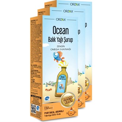 Ocean Portakallı Balık Yağı 3 Lü Kofre