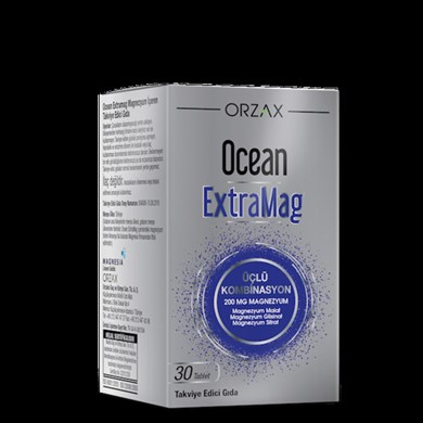 Orzax Ocean Extramag 30 TabletOrzax Ocean Extramag 30 Tablet - 74,19 TL - Takviyegiller.comMultivitaminlerOrzax