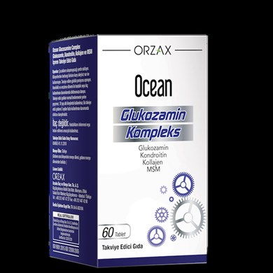 Orzax Ocean Glukozamin Kompleks 60 TabletOrzax Ocean Glukozamin Kompleks 60 Tablet - 151,07 TL - Takviyegiller.comMultivitaminlerOrzax