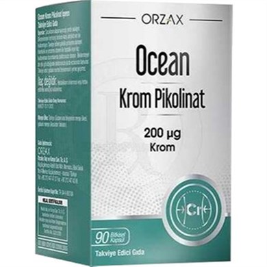 Orzax Ocean Krom Pikolinat 200 Ug 90 Bitkisel KapsülOrzax Ocean Krom Pikolinat 200 mg 90 Bitkisel Kapsül - 74,97 TL - Takviyegiller.comMultivitaminOrzax