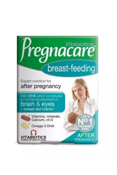 Pregnacare® Breast-feeding 56 TabletPregnacare® Breast-feeding 56 Tablet - 146,90 TL - Takviyegiller.comAnne&BebekVitabiotics