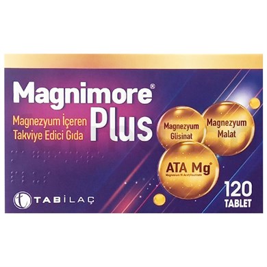 Magnimore Plus 120 TabletTab İlaç 