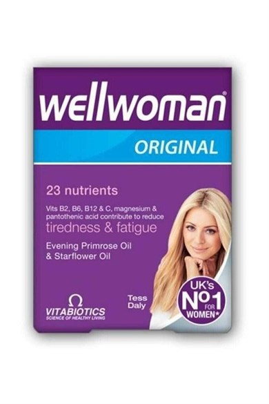 Vitabiotics Wellwoman 60 TabletVitabiotics Wellwoman 60 Tablet - 99,90 TL - Takviyegiller.comMultivitaminlerVitabiotics