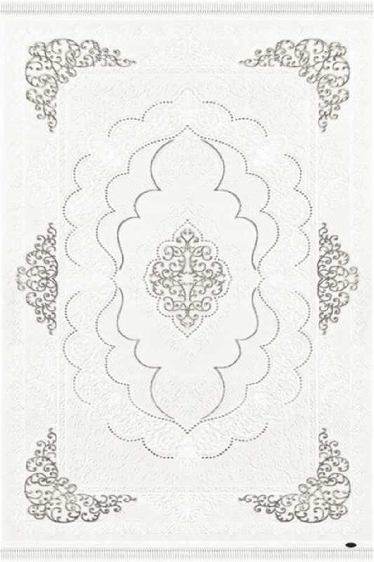 Dinarsu Oda Halı 125x200 Gold GD004695 Krem Gri